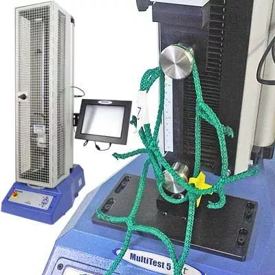 MultiTest 5-xt performing safety net strength tensile test